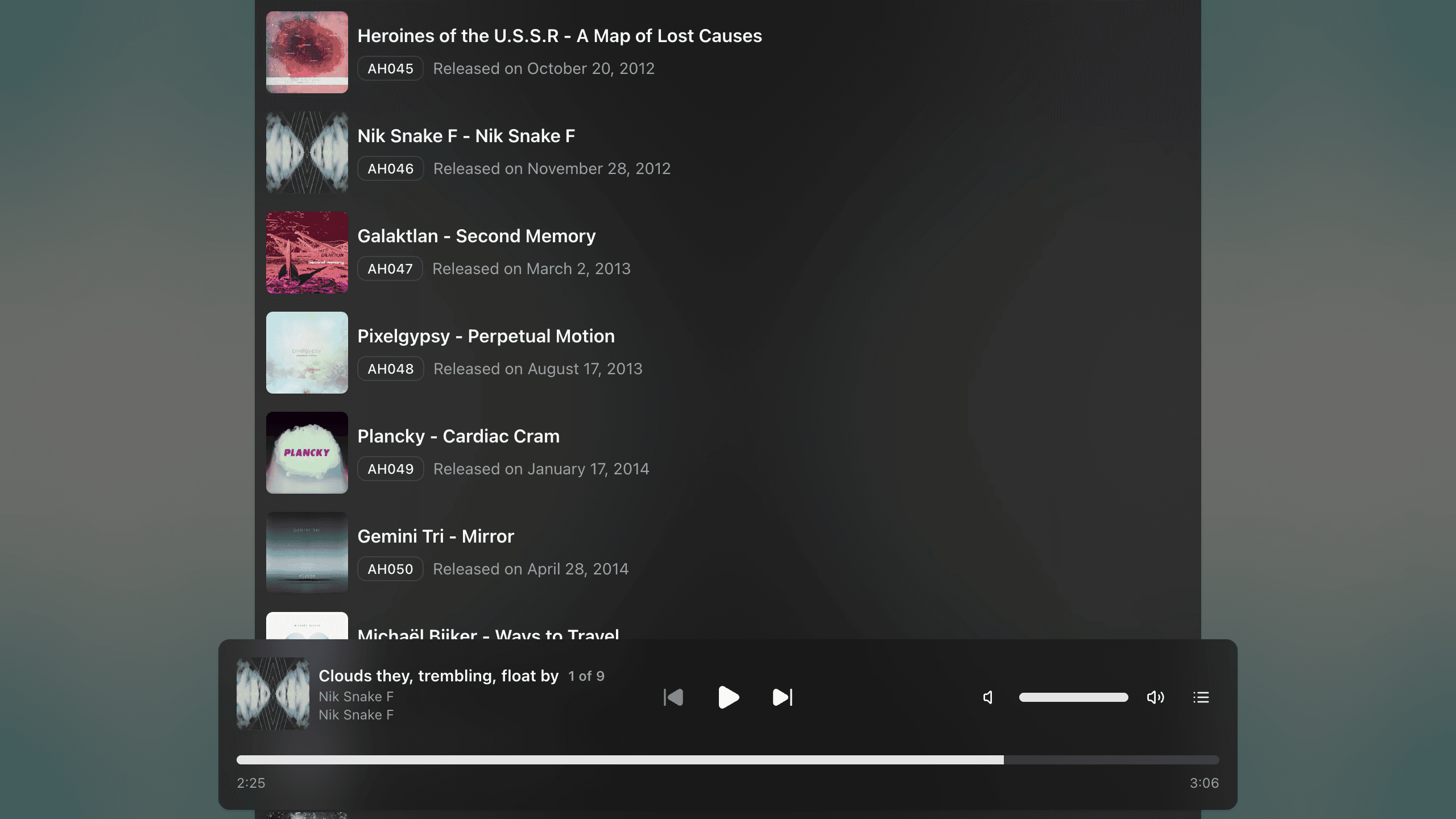 AH Collection Listing Dark